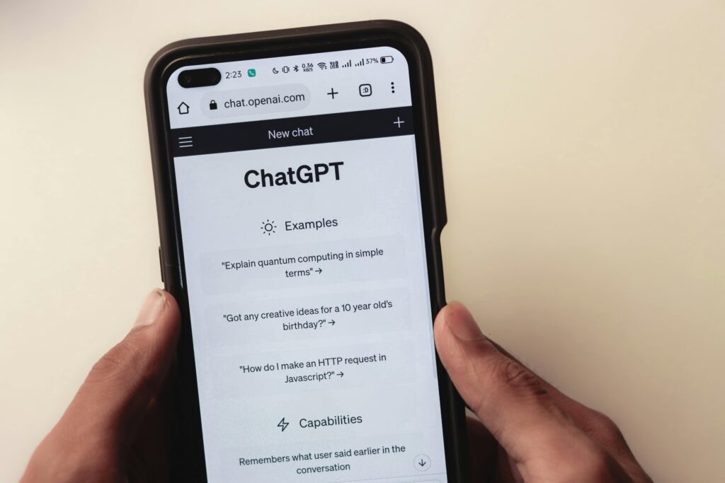 Chat GPT on Mobile
